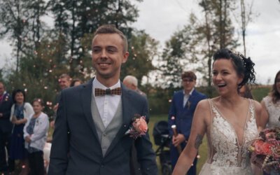 Svatební video z Vysočiny ze statku Opajda